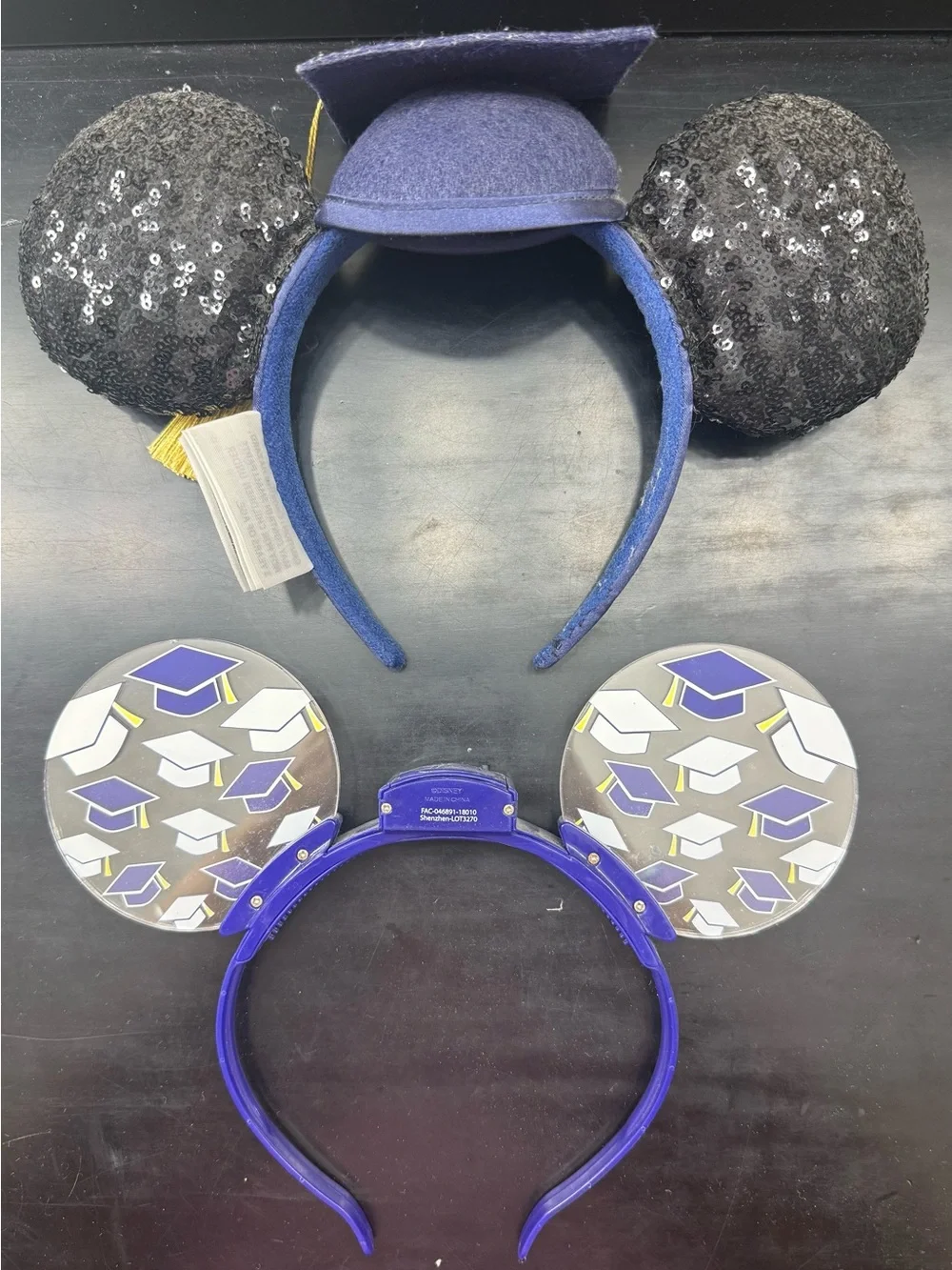 Disney Graduation Minnie Ears Headbands Bundle